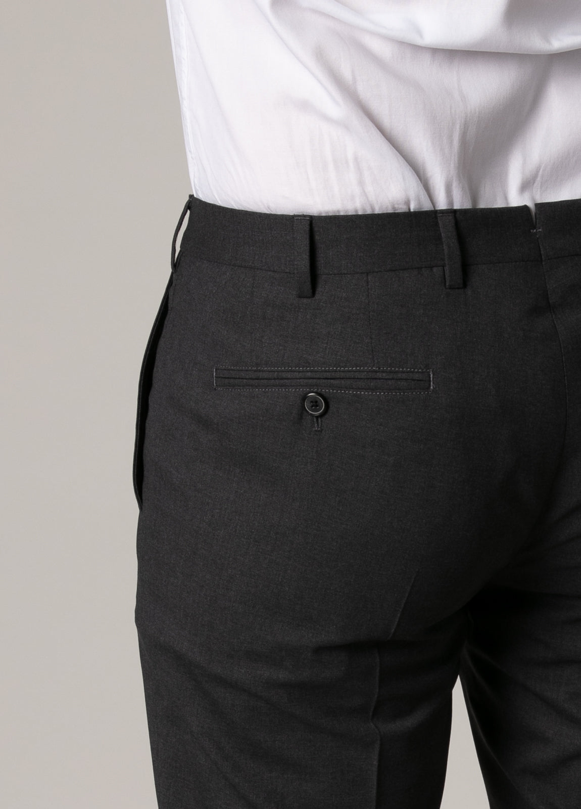 Pantalón vestir gris color marengo