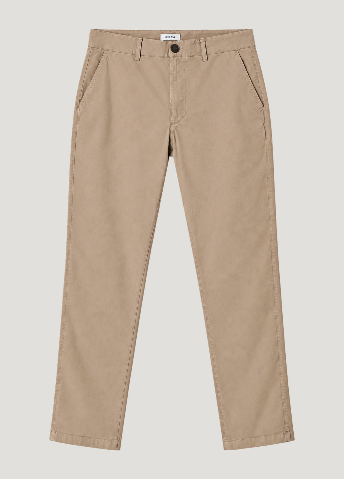 Pantalón Chino Casual Popelín tostado