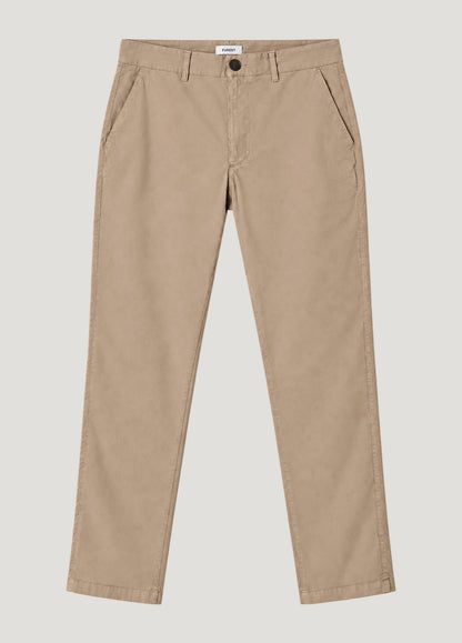 Pantalón Chino Casual Popelín tostado