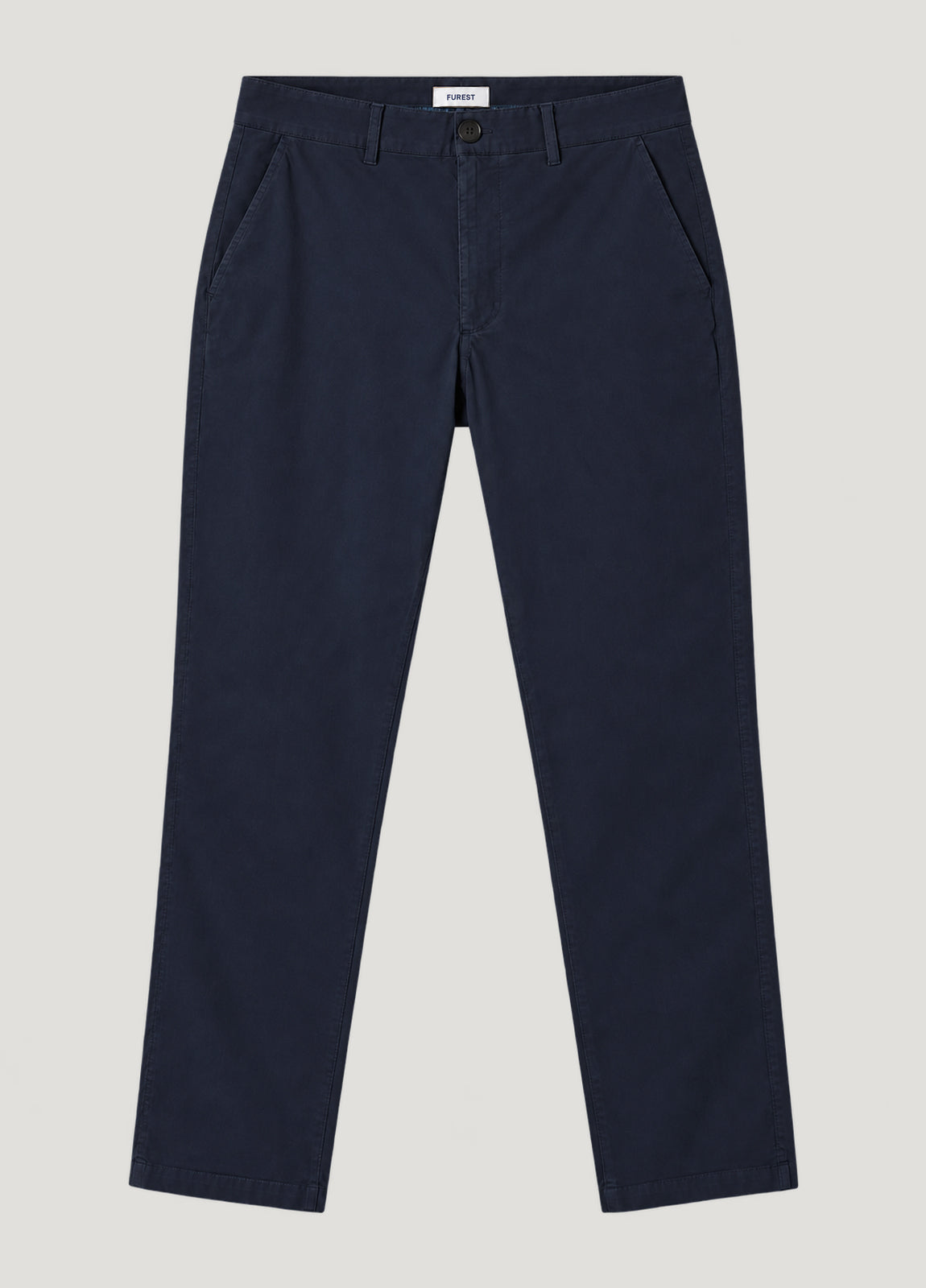 Pantalón Chino Casual Popelín marino