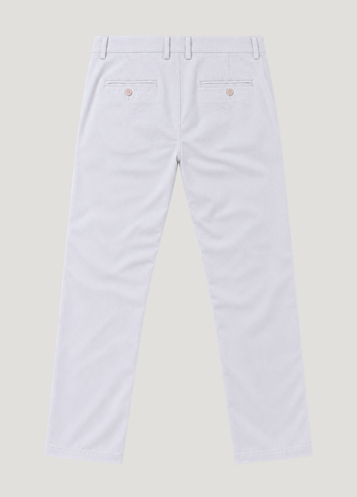 Pantalón casual chino blanco