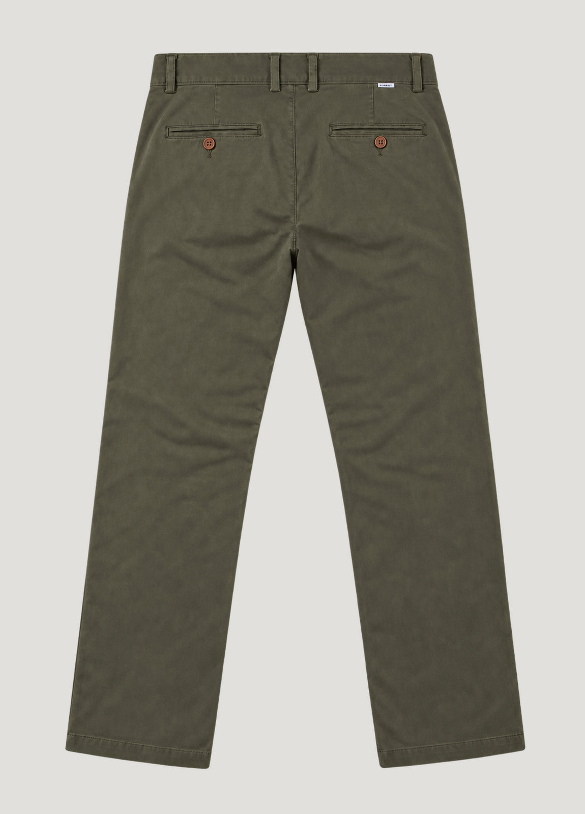Pantalón casual chino verde