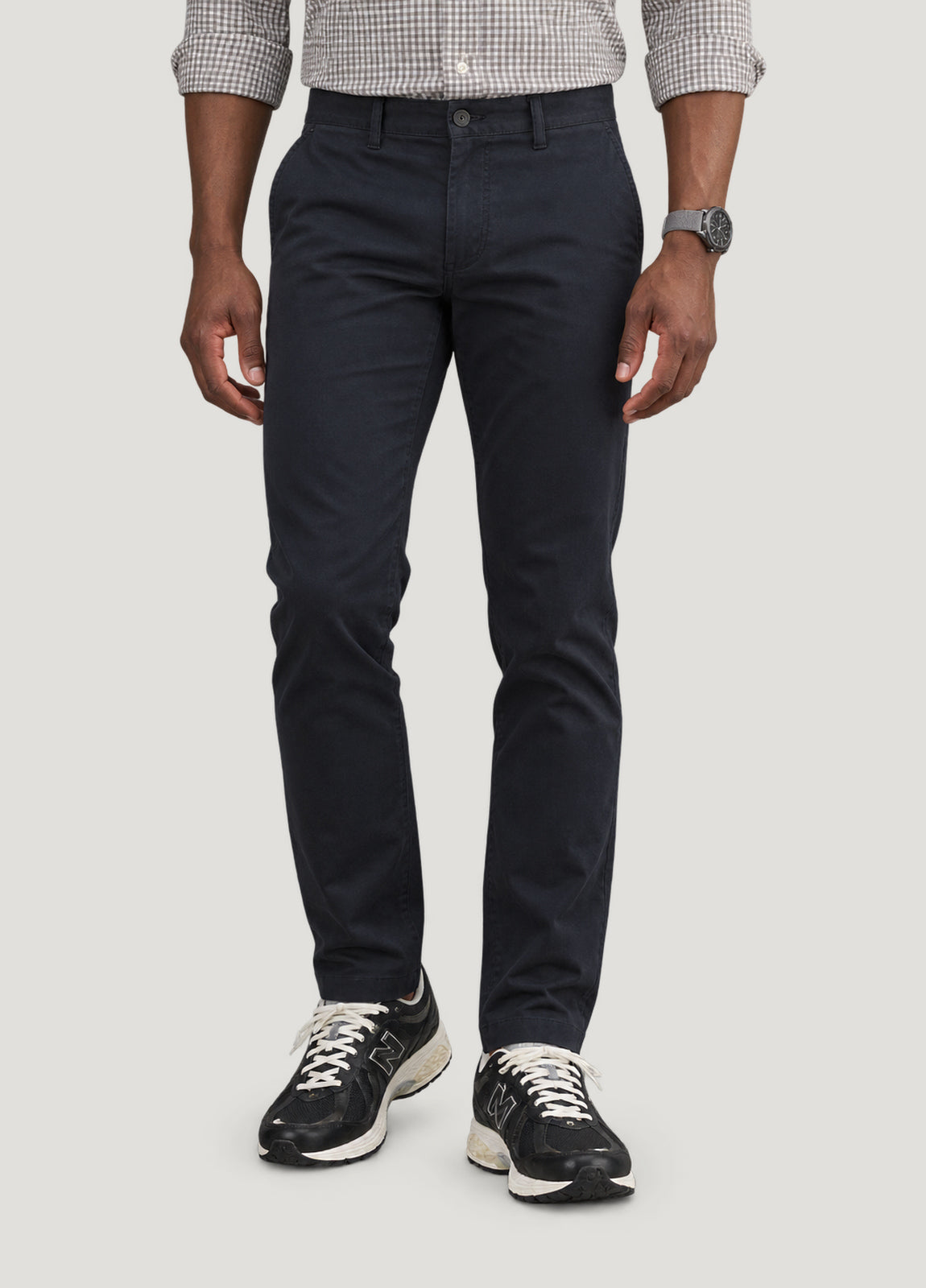 Pantalón casual chino marino