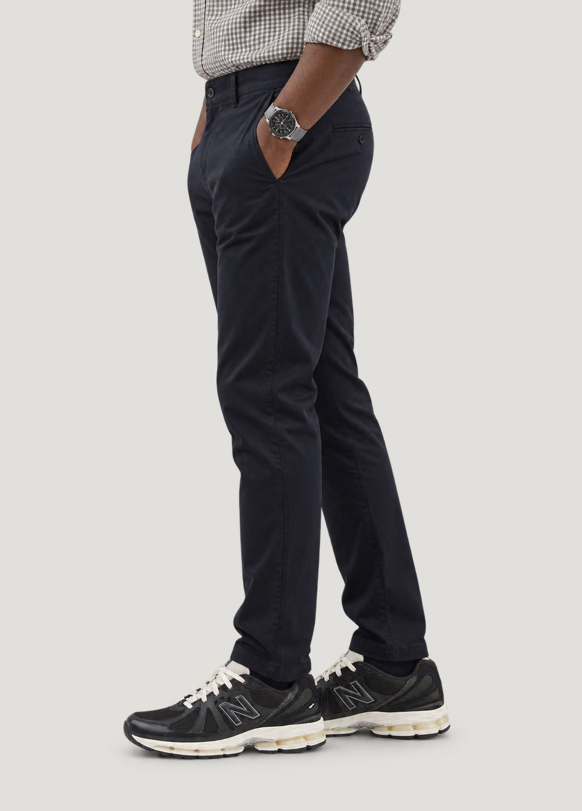 Pantalón casual chino marino