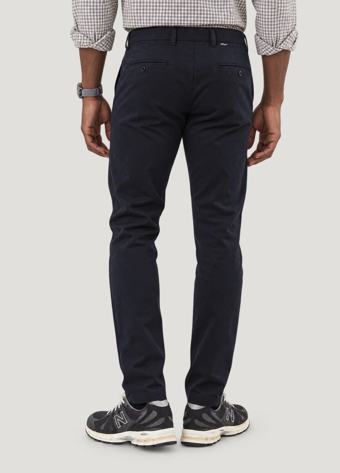 Pantalón casual chino marino