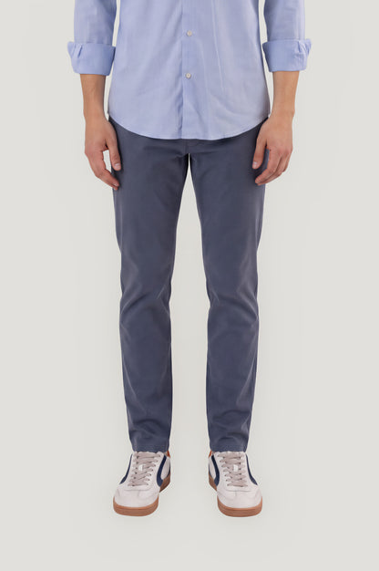 Casual lead-grey chinos