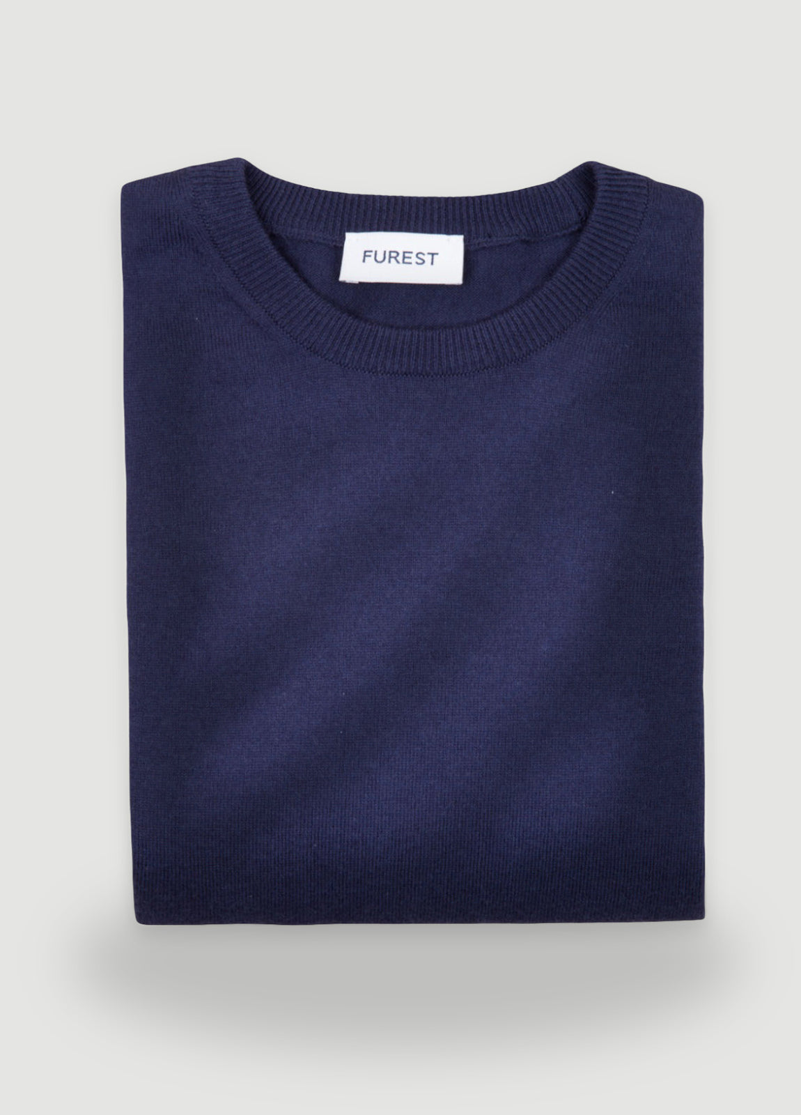 Jersey cuello redondo marino