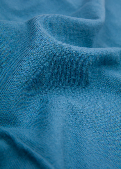 Jersey cuello perkins azul