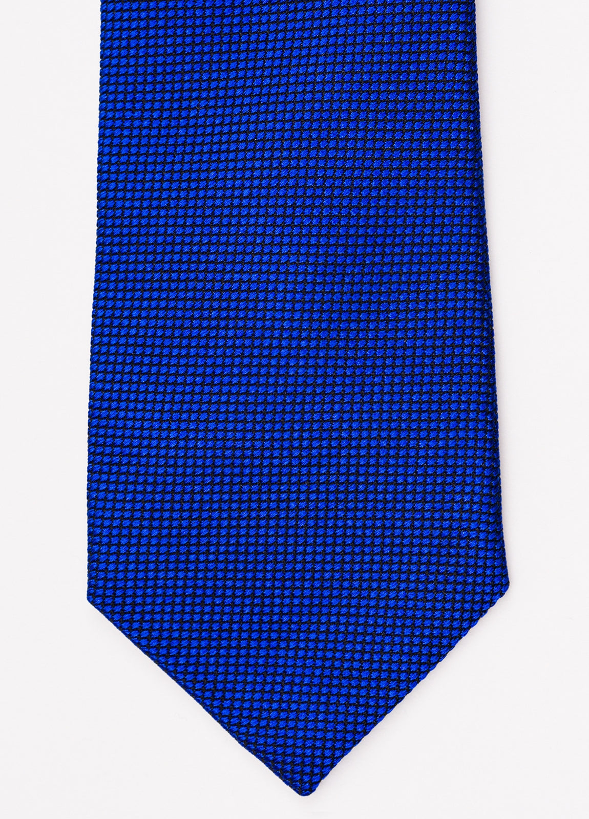 Corbata color azul tinta textura