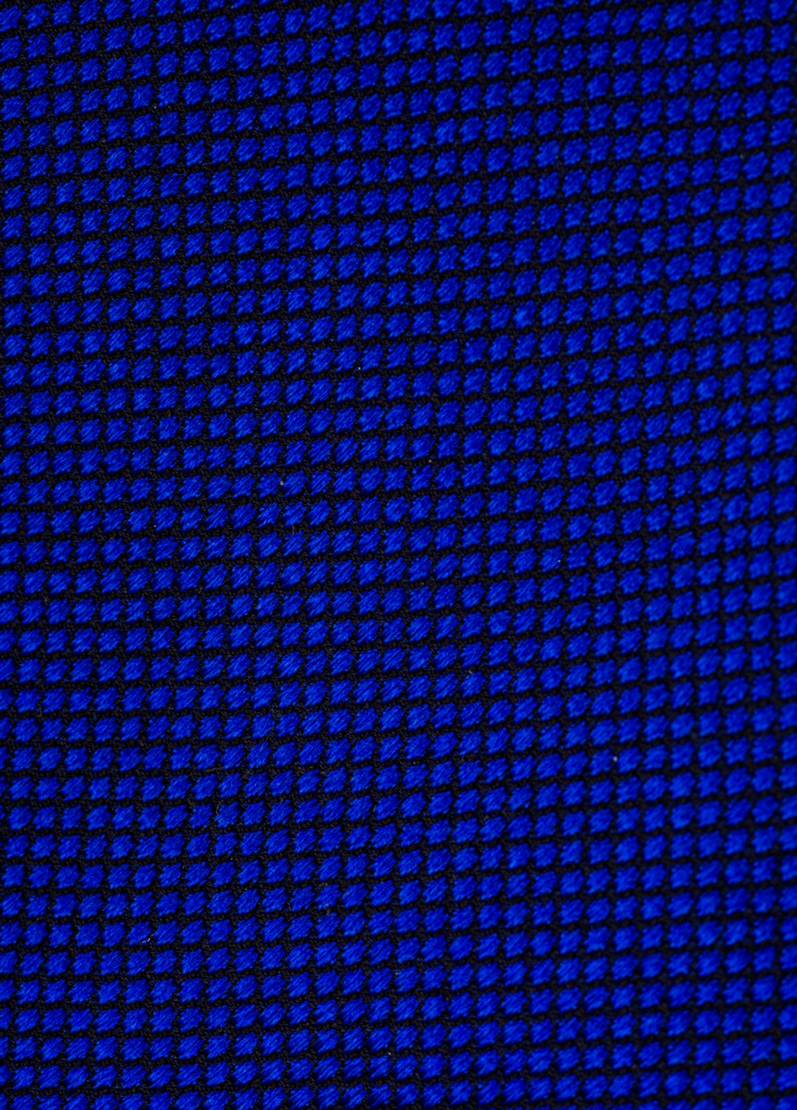 Corbata color azul tinta textura