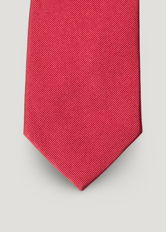 Corbata vestir lisa roja