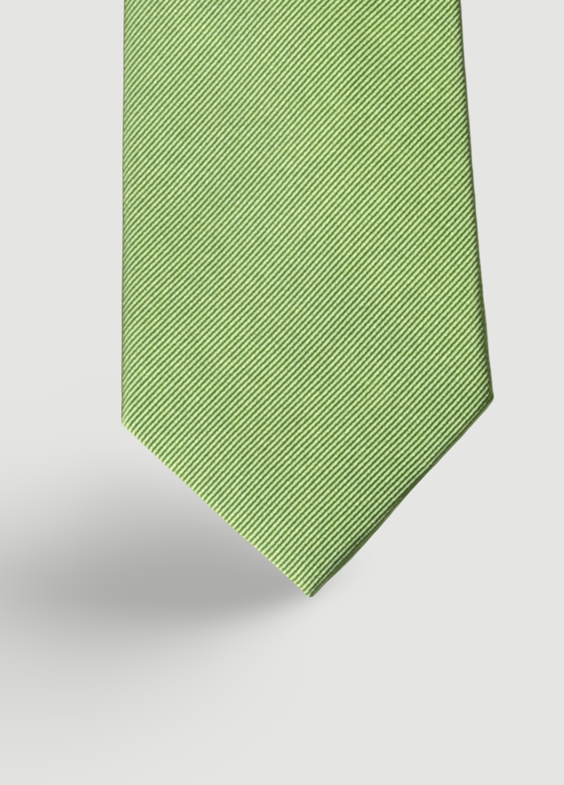 Corbata vestir lisa verde