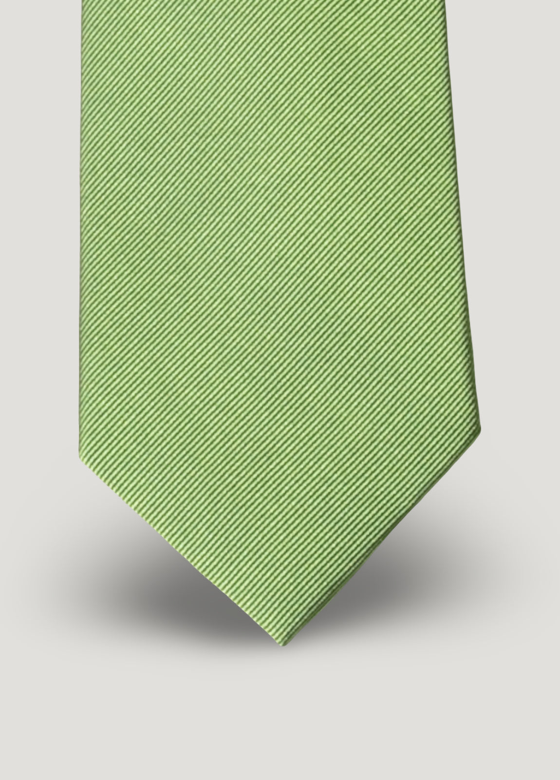 Corbata vestir lisa verde