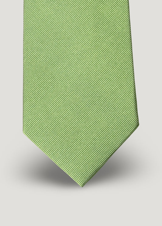 Corbata vestir lisa verde