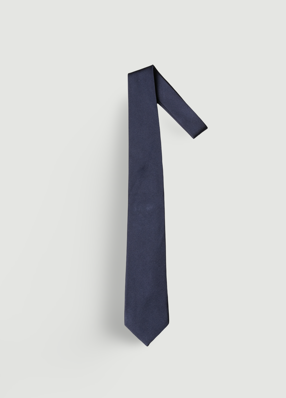 Corbata vestir lisa marino