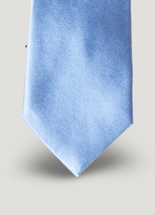 Corbata vestir lisa celeste