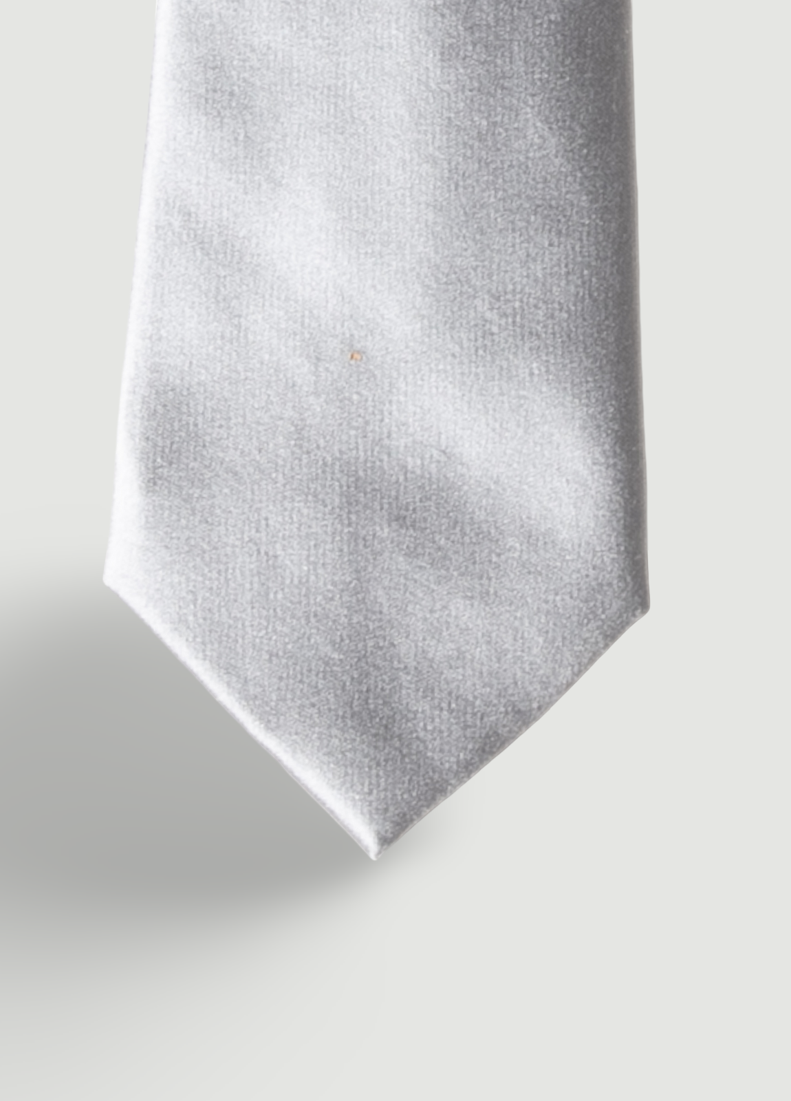 Corbata vestir lisa gris