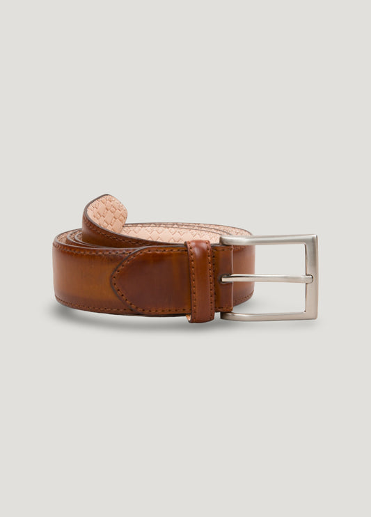 Tan leather sport belt