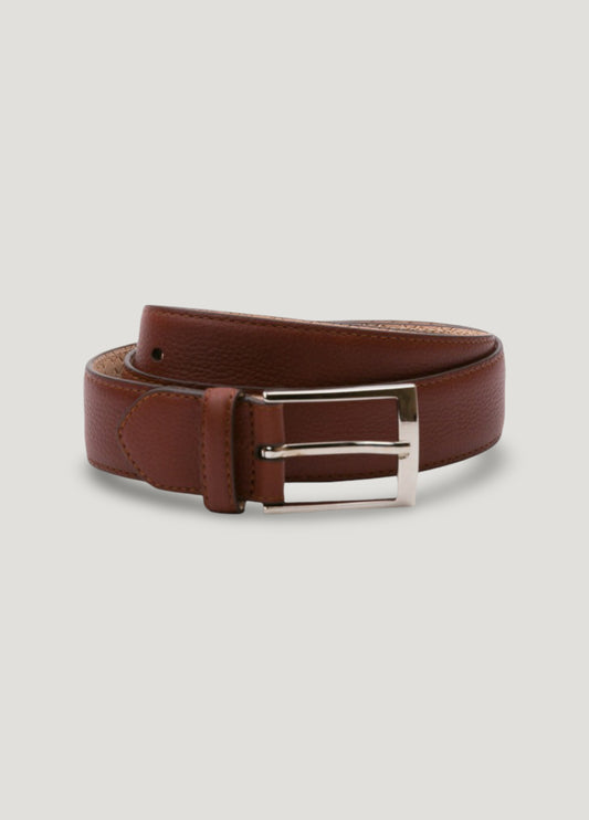 Tan leather sport belt