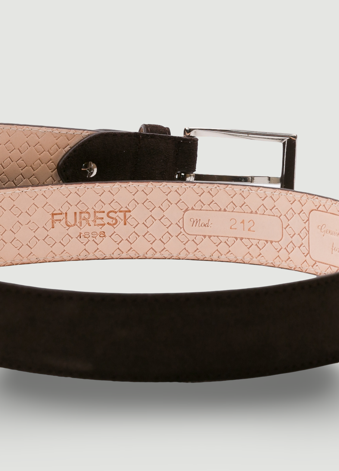 Cinturón sport piel nobuck testa