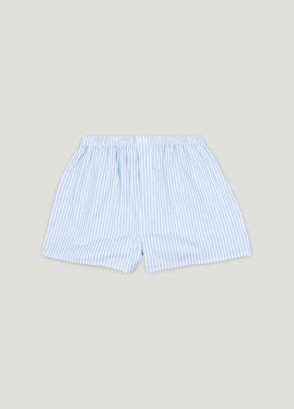 Sky blue stripe boxer