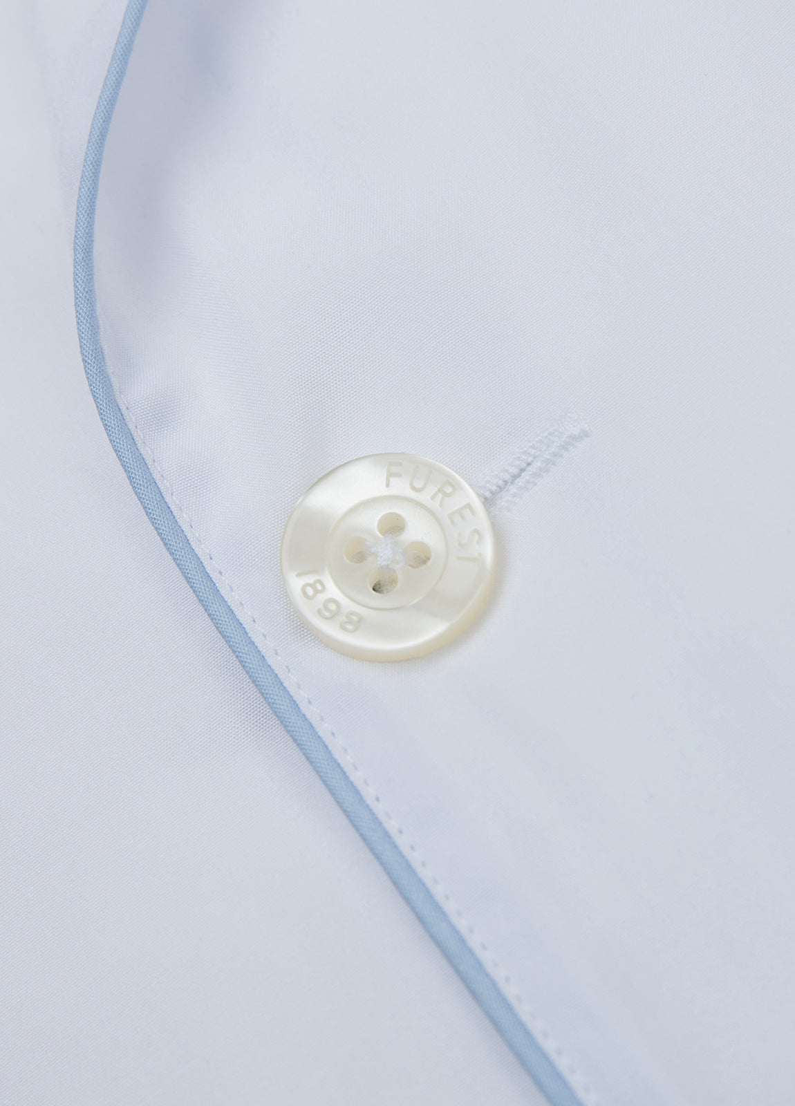 Pijama largo liso blanco con funda incluida