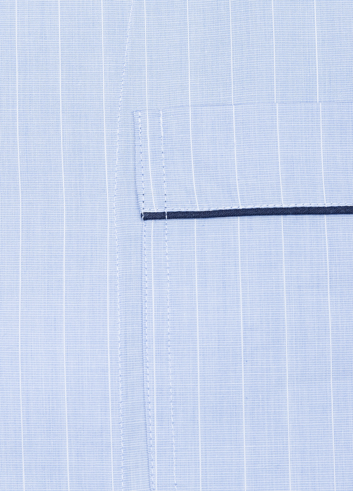 Long light blue striped pajamas with pillowcase included