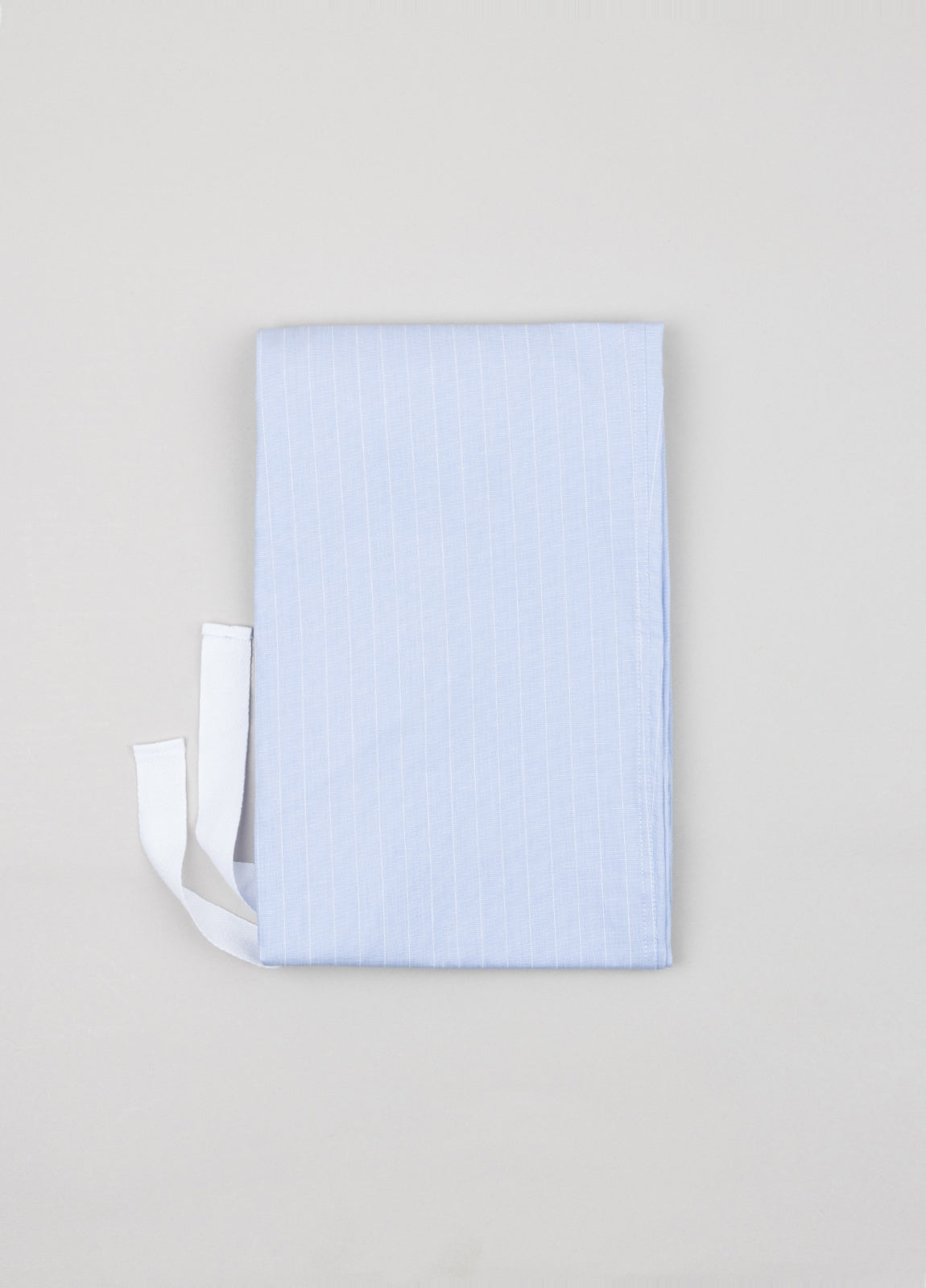 Long light blue striped pajamas with pillowcase included