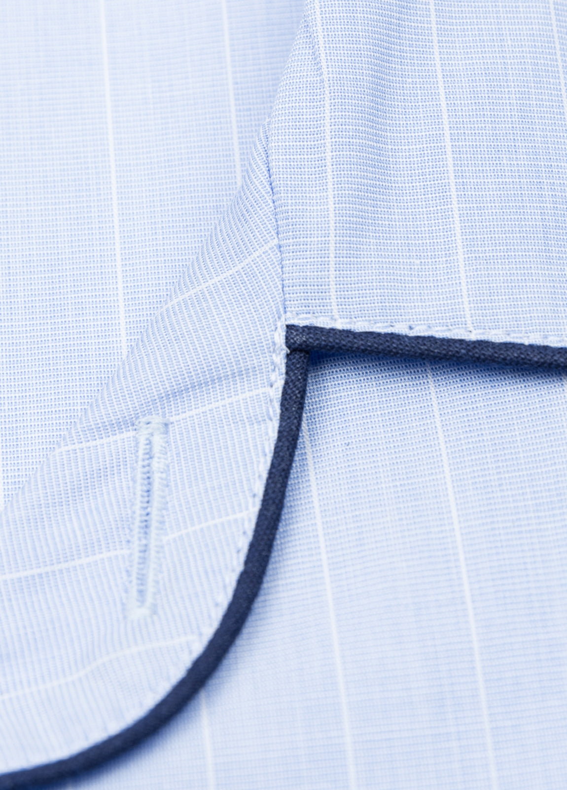 Long light blue striped pajamas with pillowcase included