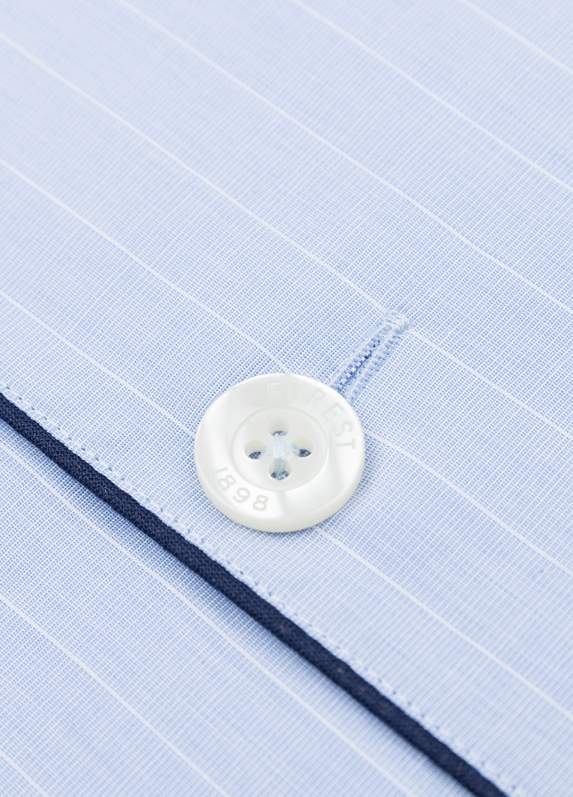 Long light blue striped pajamas with pillowcase included