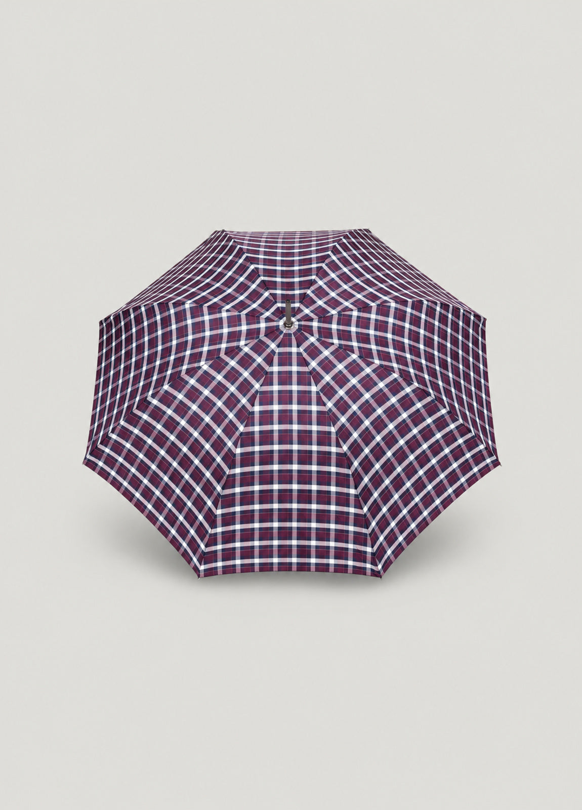 Paraguas cuadros morado