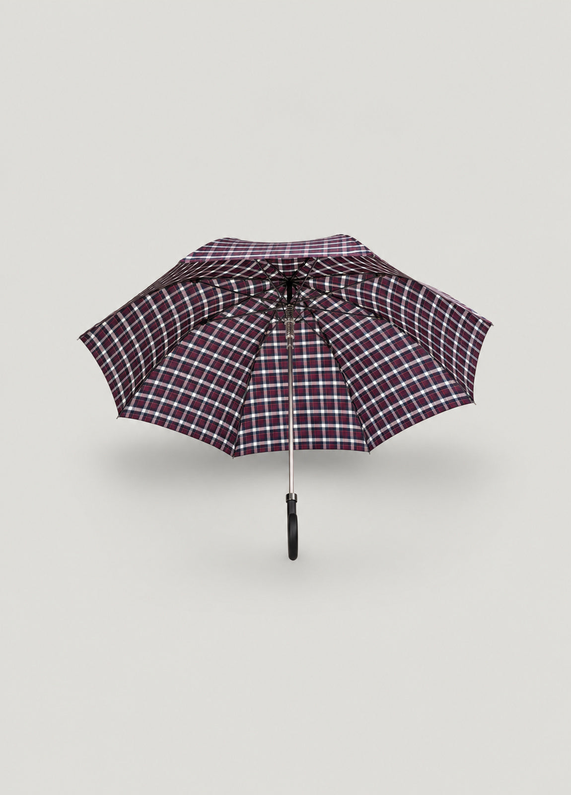 Paraguas cuadros morado