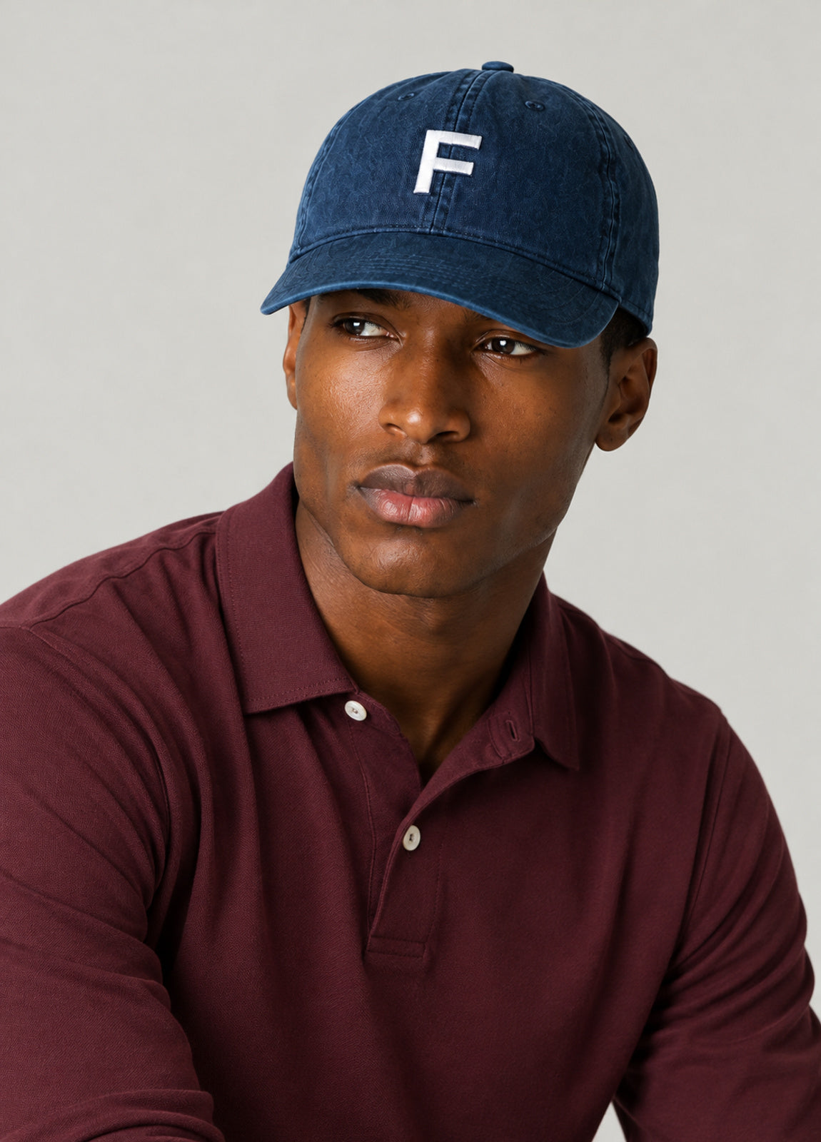 Gorra algodón marino