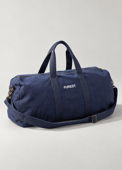 Mochila de viaje azul