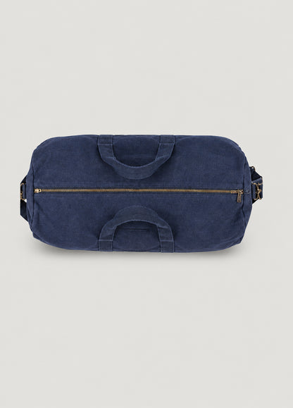 Mochila de viaje azul