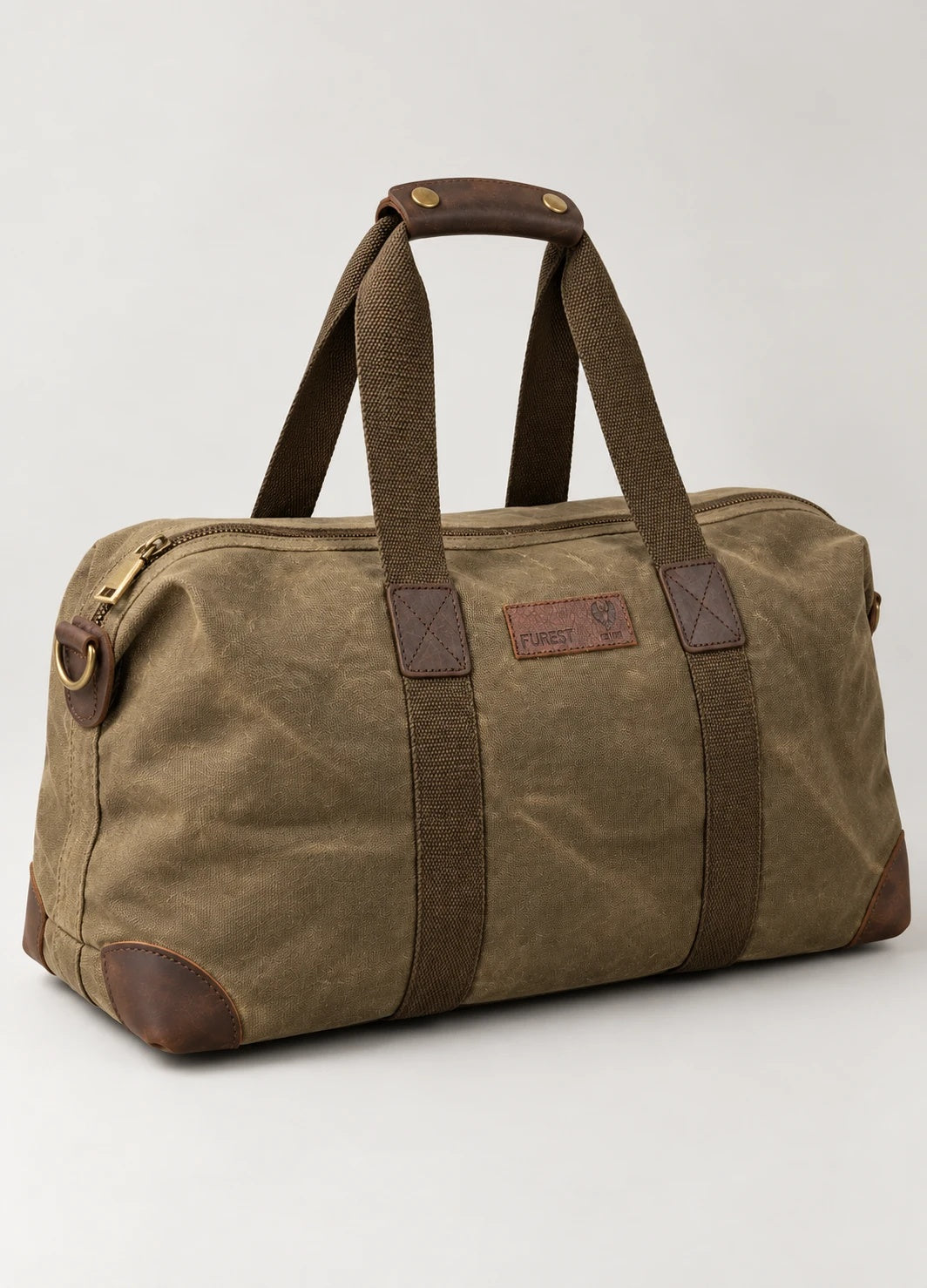 Mochila pequeña de viaje kaki
