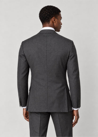 Traje Oxford Tailored Fit 2 botones gris jaspeado a medida