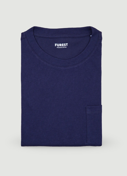 Camiseta manga corta marino