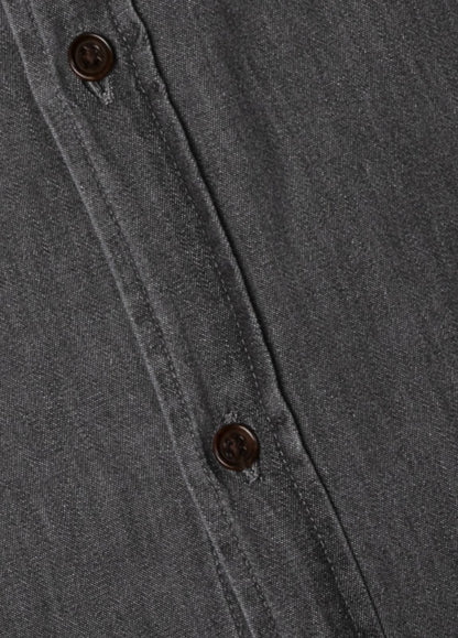 Camisa sport denim antracita