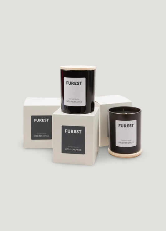 Mediterranean decorative candle