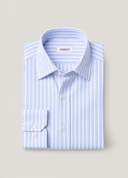 Camisa Regular Raya Celeste