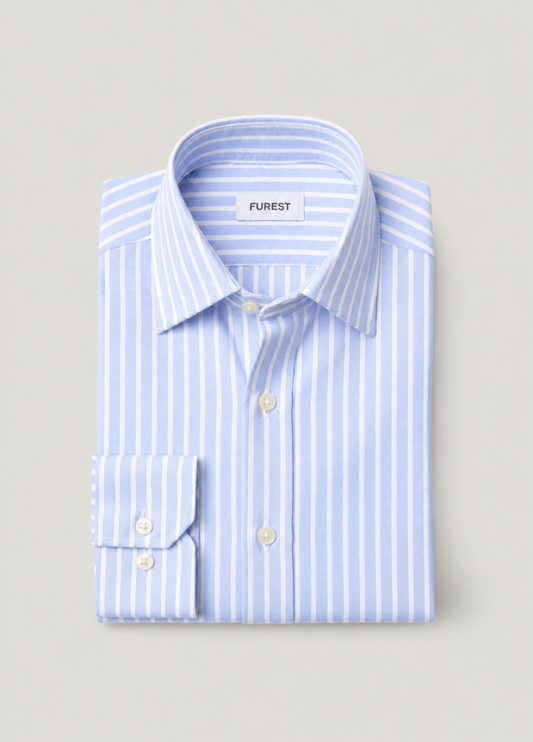 Camisa Regular Raya Celeste