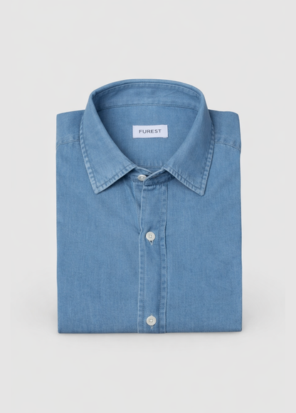 Camisa sport denim