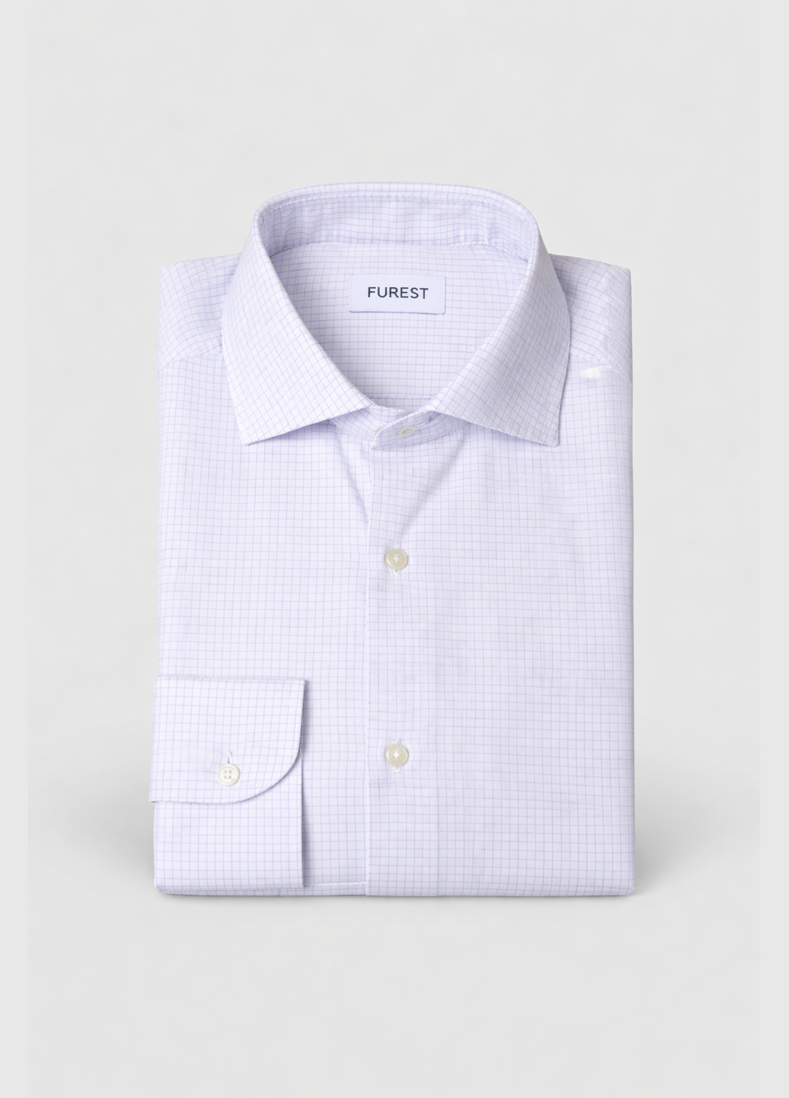 Camisa sport cuadro azul