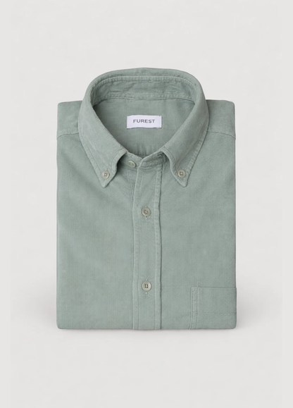Camisa sport pana verde agua