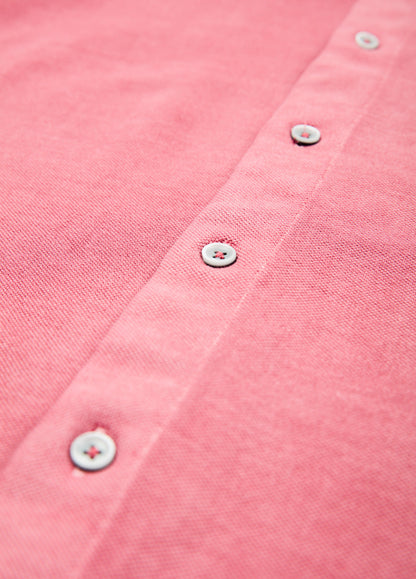 Strawberry pique shirt