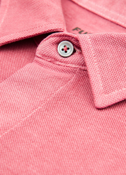 Strawberry pique shirt