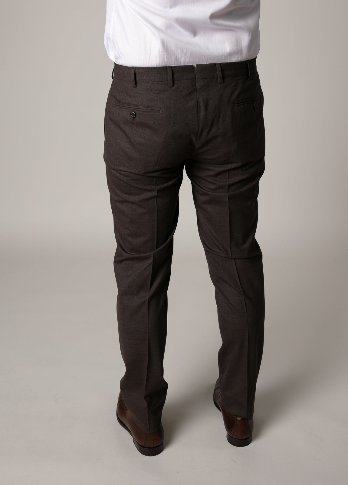 Pantalón vestir marrón