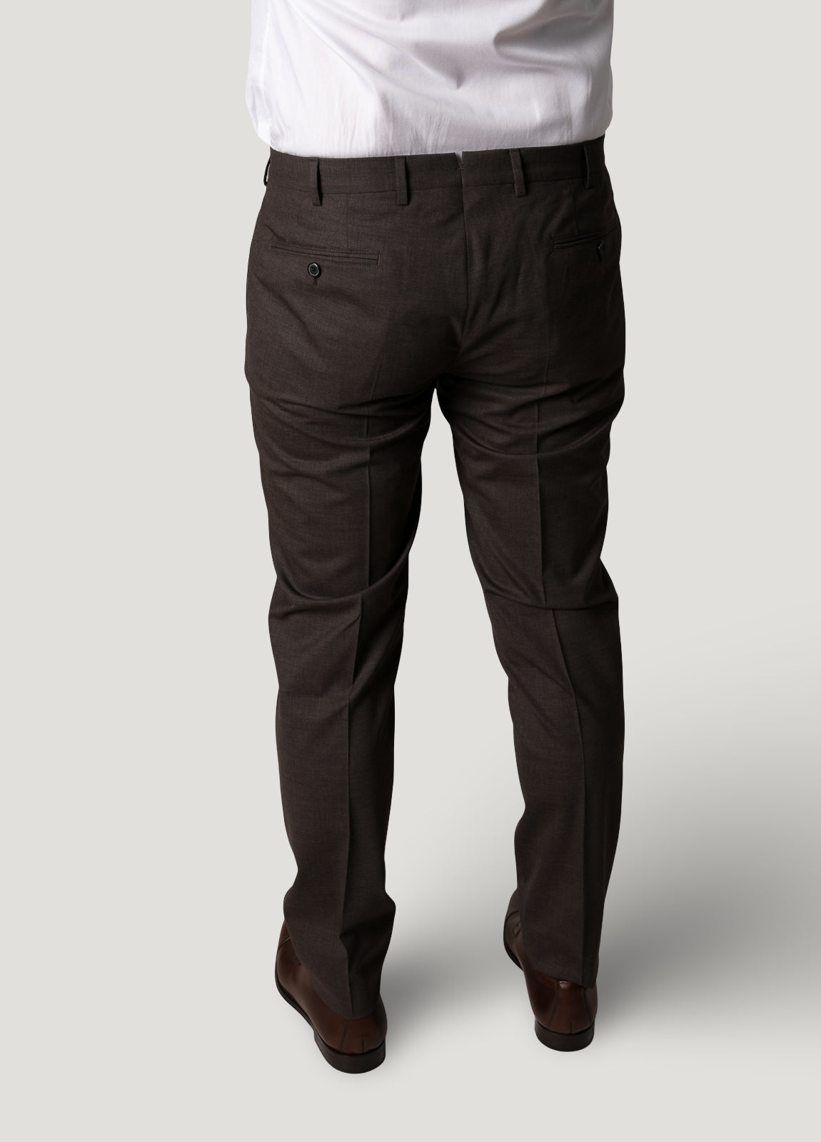Pantalón vestir marrón