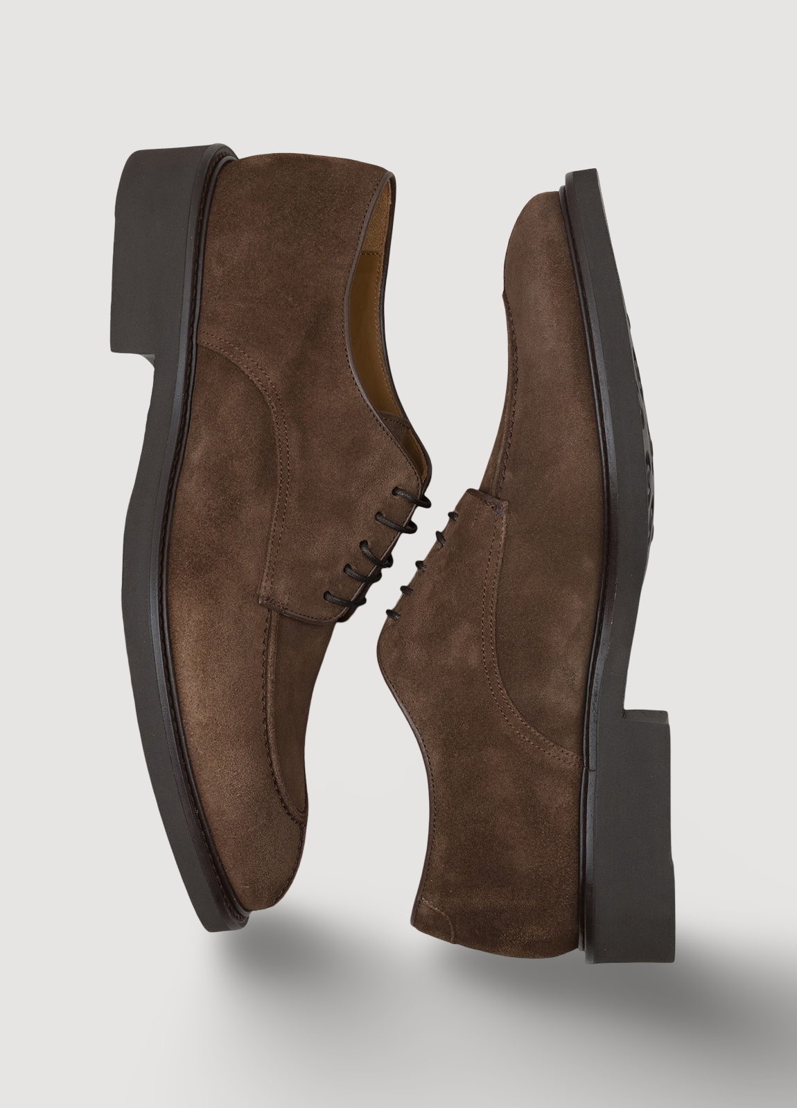 Zapato sport serraje marrón